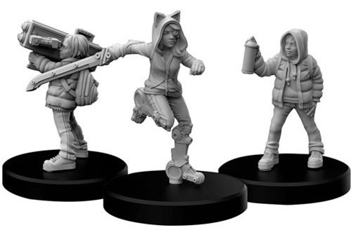 2!MFC33010 Cyberpunk Red Miniatures: Generation Red B published by Monster Fight Club