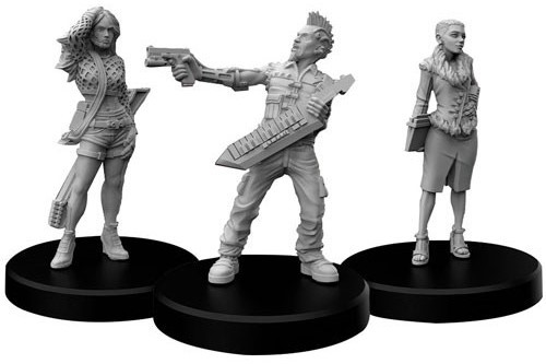 2!MFC33011 Cyberpunk Red Miniatures: Rockerboys A published by Monster Fight Club