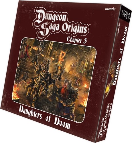 2!MGDSO104 Dungeon Saga Board Game: Origins Daughters Of Doom published by Mantic Games