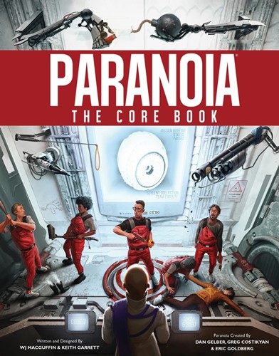 2!MGP15100 Paranoia RPG: Core Book published by Mongoose Publishing