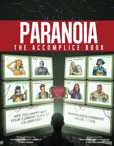 MGP15101 Paranoia RPG: The Accomplice Book published by Mongoose Publishing