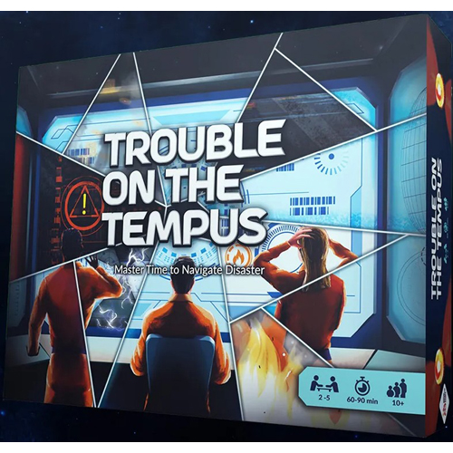 MINORTOTT Trouble On The Tempus Board Game published by Minor Disaster Games