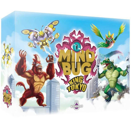 MIRRKTEN01 Mindbug x King of Tokyo Card Game published by Nerdlab