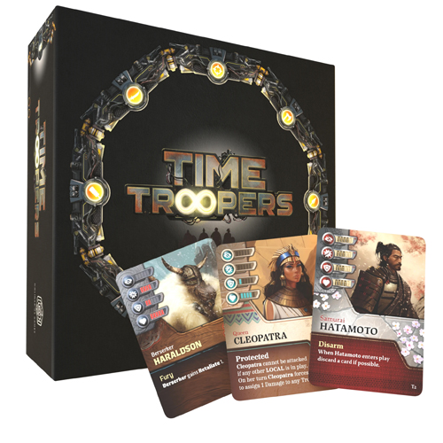 MLGTMT001 Time Troopers Card Game published by Molinarius Games