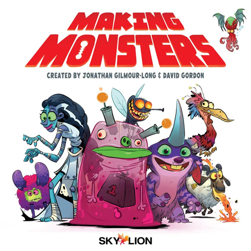 MM001 Making Monsters Board Game published by Sky Lion Games