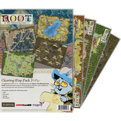 MPGM05 Root RPG: Ruins And Expeditions Map Pack 2 published by Magpie Games