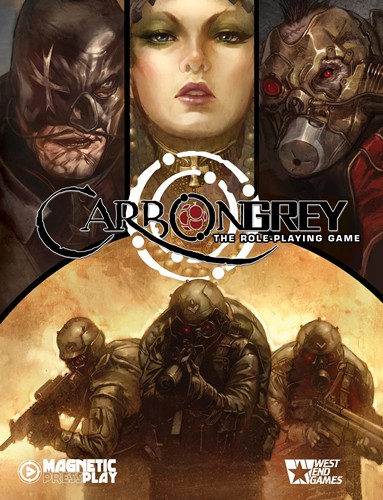 2!MPP01000 Carbon Grey RPG: Core Rulebook published by Magnetic Press Play