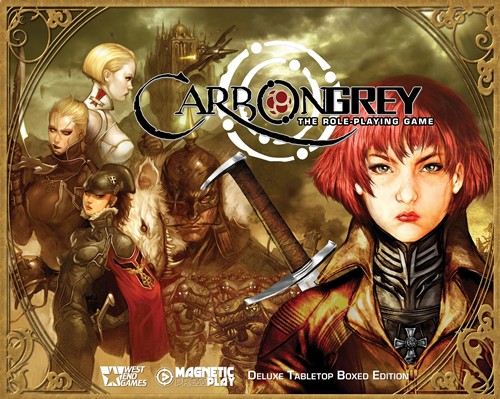 2!MPP02000 Carbon Grey RPG: Deluxe Boxed Set published by Magnetic Press Play