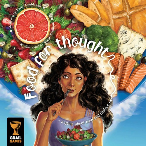 2!MTGGRLCSM001515 Food For Thought Board Game published by Matagot SARL