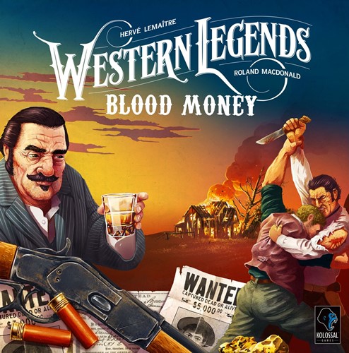 2!MTGKOLWES029894 Western Legends Board Game: Blood Money Expansion published by Matagot SARL