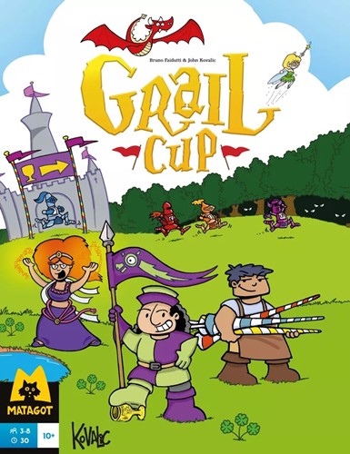MTGMATGCU001111 Grail Cup Board Game published by Matagot SARL