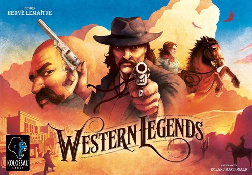 MTGWL01 Western Legends Board Game published by Matagot SARL
