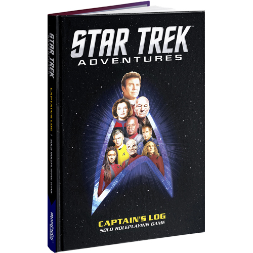 MUH0142626 Star Trek Adventures RPG: Captain's Log Solo RPG (2026 Edition) published by Modiphius