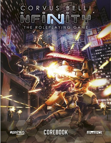 MUH050206 Infinity RPG: Core Rulebook published by Modiphius