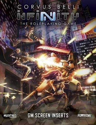 MUH050231 Infinity RPG: Gamemasters Screen published by Modiphius
