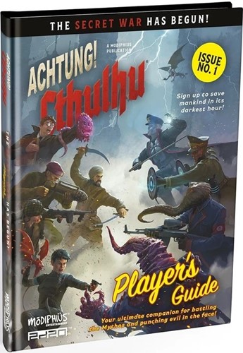 MUH051742 Achtung! Cthulhu 2d20 RPG: Player's Guide published by Modiphius