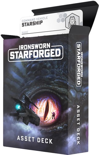 2!MUH051V003 Ironsworn: Starforged RPG: Asset Deck published by Modiphius