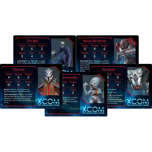 MUH084V066 XCOM: The Miniatures Game: Card Pack published by Modiphius