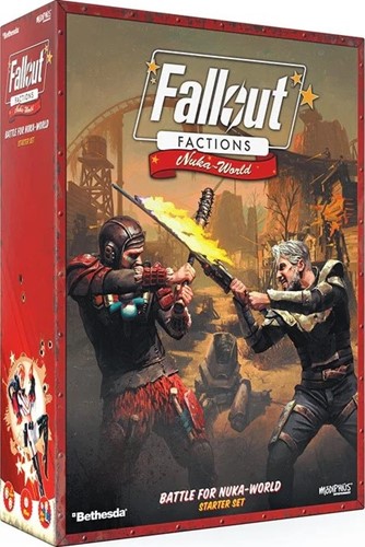 2!MUH107001 Fallout Factions Miniatures Game: Nuka World Starter Set published by Modiphius