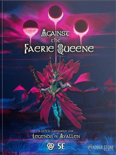 2!MUH111V100 Legends Of Avallen RPG: Against The Faerie Queene Campaign Book published by Modiphius