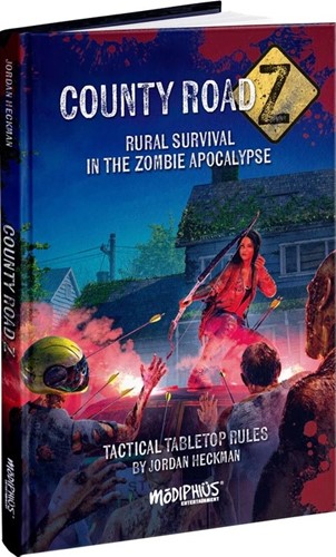 MUH164V001 County Road Z Core Rulebook published by Modiphius