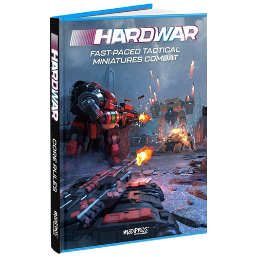 2!MUH1680101 HardWar Miniatures Game: 1.0+ Rulebook published by Modiphius