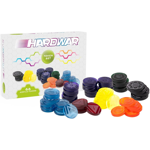2!MUH1680119 HardWar Miniatures Game: Token Set published by Modiphius
