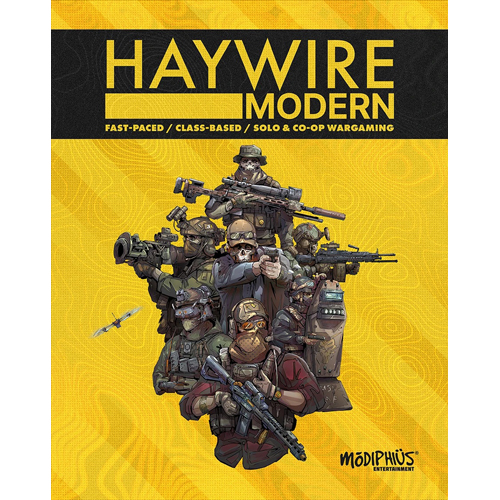 MUH185V001 Haywire Modern CORE Rulebook published by Modiphius