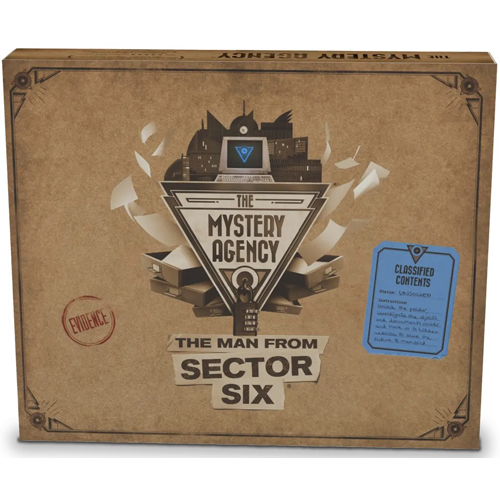 1!MYSTTMFSS The Man From Sector Six Escape Room Game published by Mystery Agency Ltd