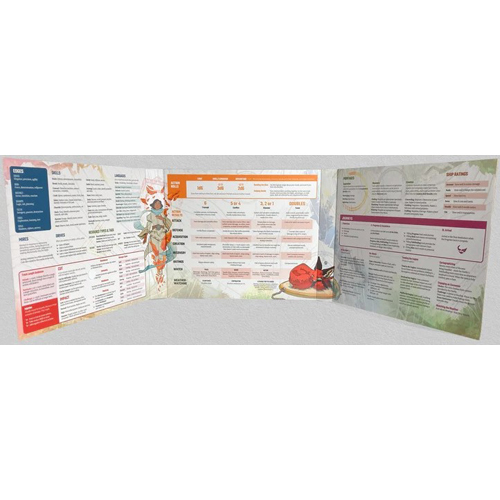 MYTHWLDSEAFLO1 The Wildsea RPG: Firefly Folio GM Screen published by Mythworks