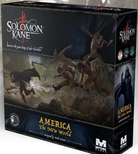 MYTMGSK11 Solomon Kane Board Game: America The New World Expansion published by Mythic Games