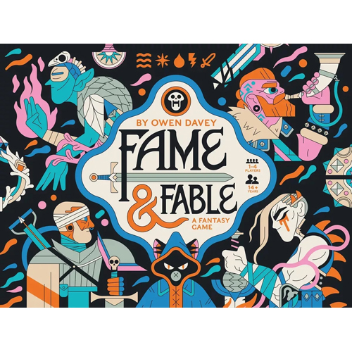 3!NAYODGFFDLX Fame And Fable Card Game: Deluxe Edition published by Owen Davey Games