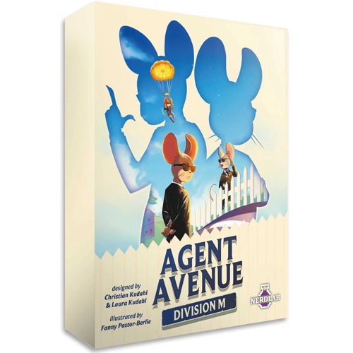 NERAADM01 Agent Avenue Card Game: Division M Expansion published by Nerdlab