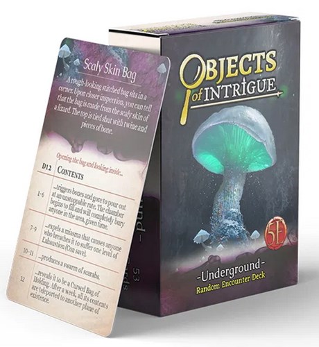NRG1015 Dungeons And Dragons RPG: Objects Of Intrigue: Underground Deck published by Nord Games