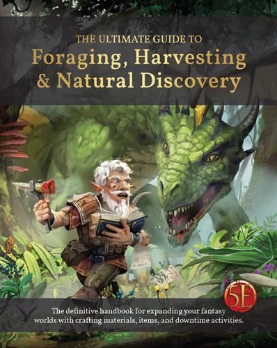 NRG2108 Foraging Harvesting And Natural Discovery Hardcover RPG published by Nord Games