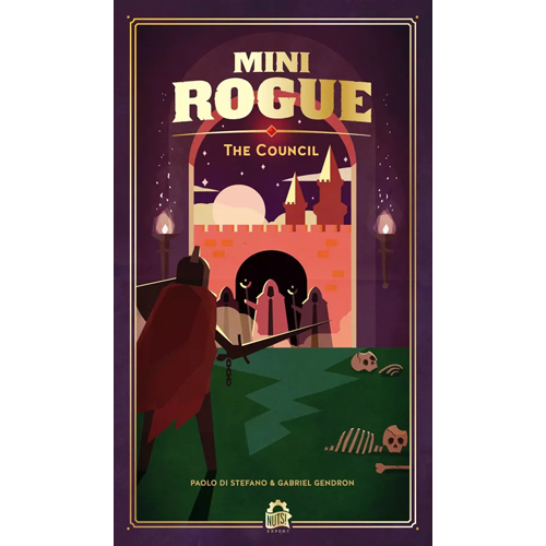 NUT20051MR2THCNL Mini Rogue Board Game: The Council published by Nuts! Publishing
