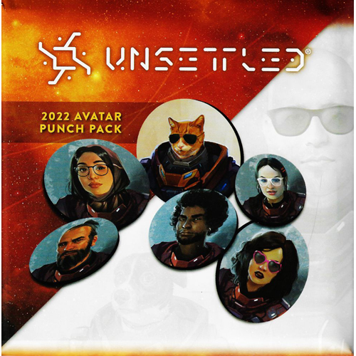 ONB0261 Unsettled Board Game: Avatar Punch Pack (2022) published by Orange Nebula