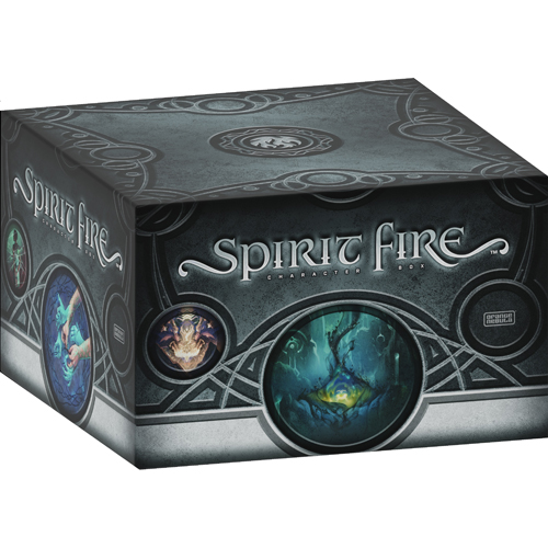 ONB030001 Spirit Fire Board Game: Character Box Way Flame (Stone) published by Orange Nebula