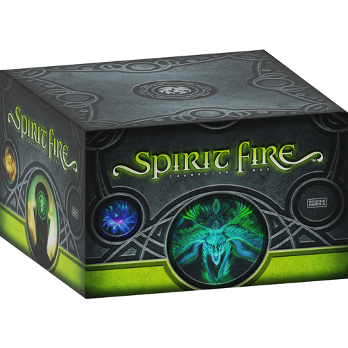 ONB030002 Spirit Fire Board Game: Character Box Awe (Green) published by Orange Nebula