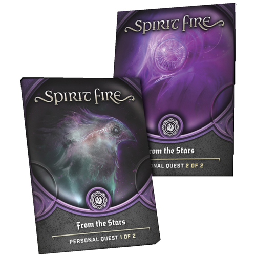 ONB0334 Spirit Fire Board Game: From The Stars Quest (2 Packs) published by Orange Nebula