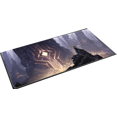 ONB0361 Spirit Fire Board Game: The Slabs Realm Neoprene Playmat published by Orange Nebula