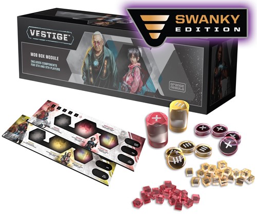 ONB0408 Vestige Board Game: Swanky Edition Mob Box: 5-6 Player Module published by Orange Nebula