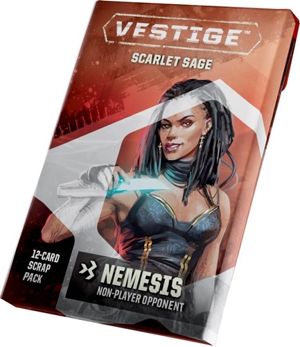 ONB0427 Vestige Board Game: Nemesis Pack: Scarlet Sage published by Orange Nebula