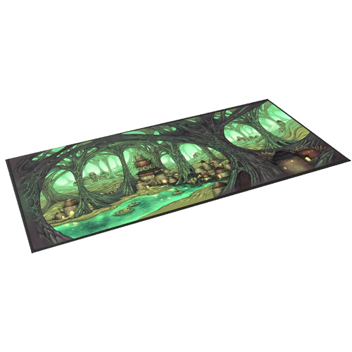 ONBAL0104 Curator: Arcane Landscapes: The Caverns Desk Mat published by Orange Nebula