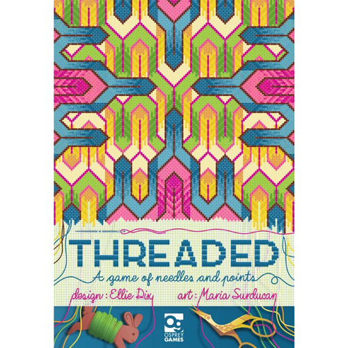 OSP87080 Threaded A Game Of Needles And Points Board Game published by Osprey Games