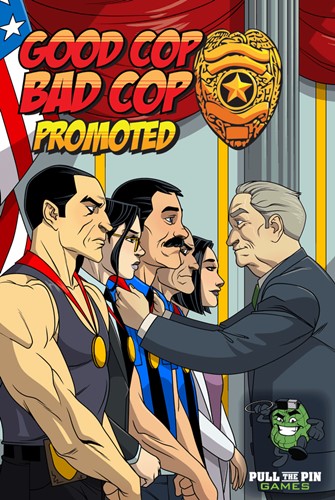 OWG0361 Good Cop Bad Cop Card Game: Promoted Expansion published by Pull the Pin
