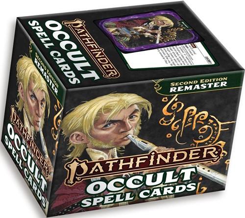 2!PAI10006MC Pathfinder RPG 2nd Edition: Occult Spell Cards (Remastered) published by Paizo Publishing