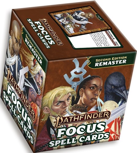 2!PAI10007MC Pathfinder RPG 2nd Edition: Focus Spell Cards (Remastered) published by Paizo Publishing