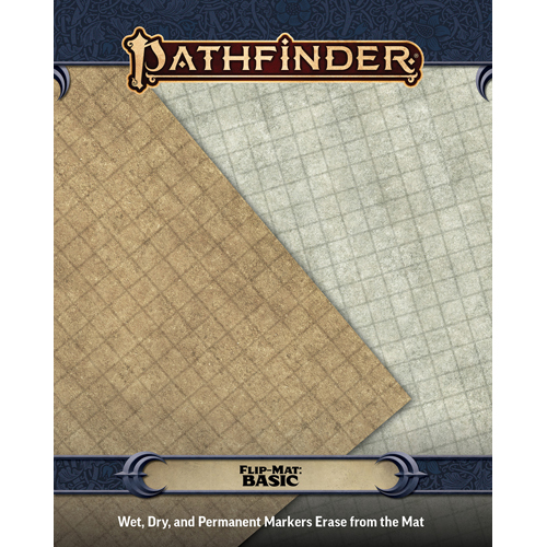 PAI11002FM Pathfinder RPG Flip-Mat: Basic published by Paizo Publishing
