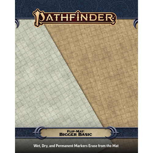PAI11003FM Pathfinder RPG Flip-Mat: Bigger Basic published by Paizo Publishing